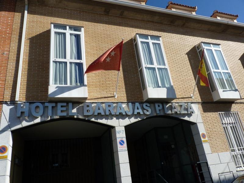 Hotel Barajas Plaza Madrid Exterior photo